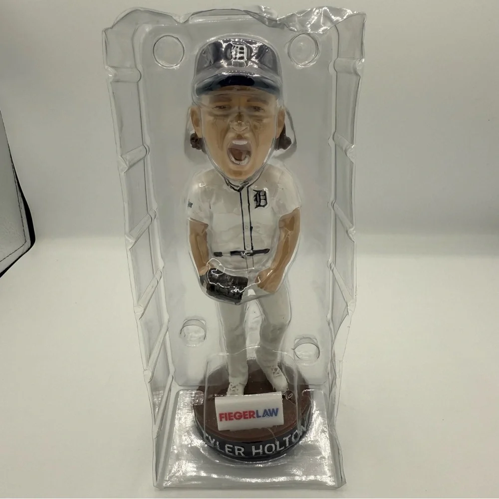 NEW Tyler Holton Bobblehead Detroit Tigers MLB Collectible